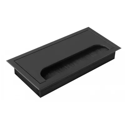Trecere Cablu Model Merida, 80 x 160, Finisaj Negru
