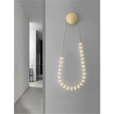 Plafoniera PERLA Auriu Metal & Opal Sticla LED 50 Wat 230 Volt Lm 3000K IP20