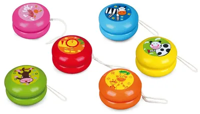 Jucărie din lemn Viga - Yo-Yo, asortiment