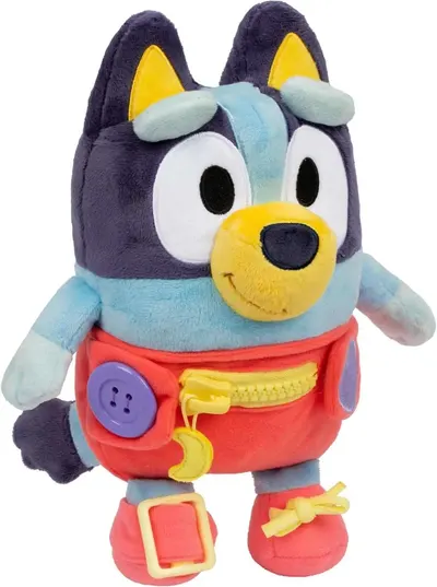 Jucărie de pluș Bluey – Îmbracă-mă și joacă-te cu Bluey, 25,4 cm