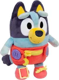 Jucărie de pluș Bluey – Îmbracă-mă și joacă-te cu Bluey, 25,4 cm