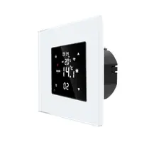 Termostat Wi-Fi pentru incalzirea electrica si pe gaz LUXION cu Rama din Sticla