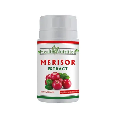 Merisor Extract 2400 mg, 60 cmp, Health Nutrition