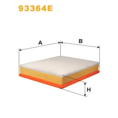 Filtru aer WIX FILTERS 93364E