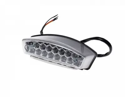 Stop spate universal led sticla alba