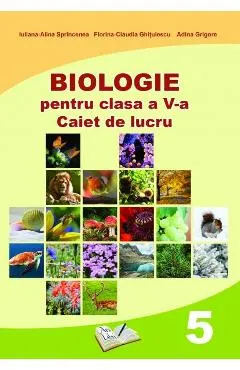 Biologie - Clasa 5 - Caiet de lucru