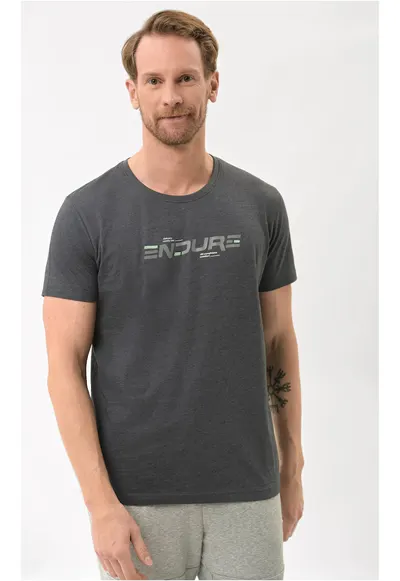 Tricou T-Ende pentru barbati - grafit - Gri grafit