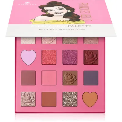 Mad Beauty Disney Princess Belle paletă cu farduri de ochi 14x1.3 g