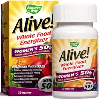 Alive Women's 50+ Multivitamine, 30 tablete, Nature's Way