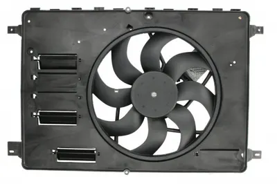 Ventilator radiator (cu carcasa, cu controler) potrivit FORD GALAXY II, GALAXY MK II, KUGA I, MONDEO IV, S-MAX 1.6-2.5 05.06-06.15
