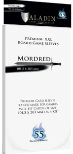 Protecții pentru carduri Paladin Card Protection - Mordred, Premium XXL, 101.5 х 203 mm (55 buc)
