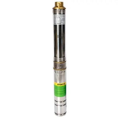 Pompa submersibila Micul Fermier, 1.1 kW, debit maxim 3900 l/h, inaltime maxima de pompare 51m, 8 turbine