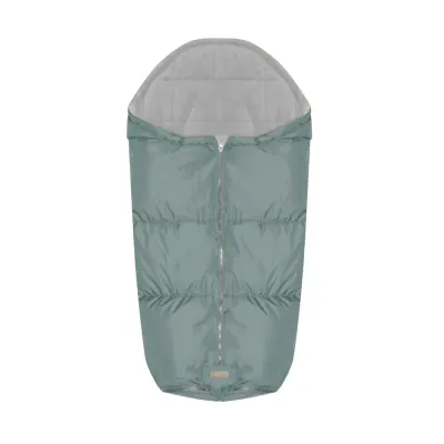 Sac termic de iarna impermeabil pentru carucior cu captuseala polar fleece Iceberg Green