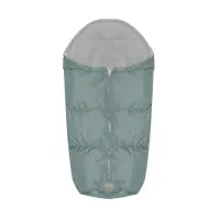 Sac termic de iarna impermeabil pentru carucior cu captuseala polar fleece Iceberg Green
