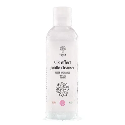 Gel de curatare cu trandafir si niacinamide Silk Effect Gentle Cleanser, 200ml, Mayie