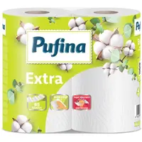 Prosop Bucatarie Soft Extra, 2 Straturi, Pufina, 2 Role