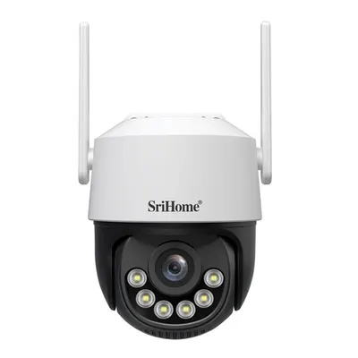 Camera Supraveghere WiFi SriHome SH072 – 8MP, Viziune Nocturna, IP66