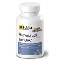 Resveratrol si OPC 500mg 90 capsule 45g Raab