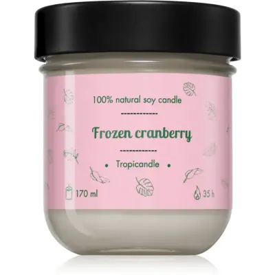 Tropicandle Frozen Cranberry lumânare parfumată 170 ml