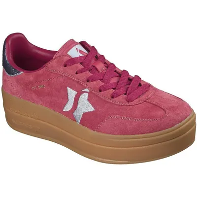 Pantofi sport femei Skechers Academy Hi-elevated Essence, Roz