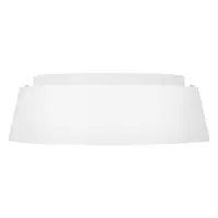 Corp de iluminat decorativ pentru exterior, Asher 3 Light Flush Light – Matte White