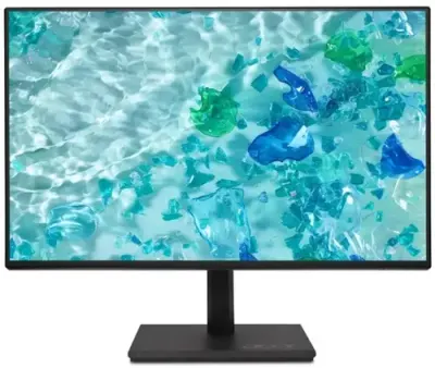 Monitor IPS LED Acer 27inch B277UGb, WQHD (2560 × 1440), HDMI, DisplayPort, Boxe, Pivot, 120 Hz, 4 ms (Negru)