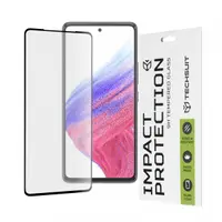 Folie de protectie Ecran Techsuit pentru Samsung Galaxy A53 5G A536, Sticla Securizata, Full Glue, 111D, Neagra