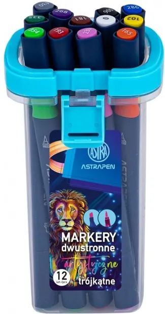 Set markere Astra Astrapen - 12 culori