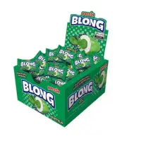 Guma de mestecat Blong Hortela Peccin umplutura de menta, cutie 40 buc x 5 g Engros