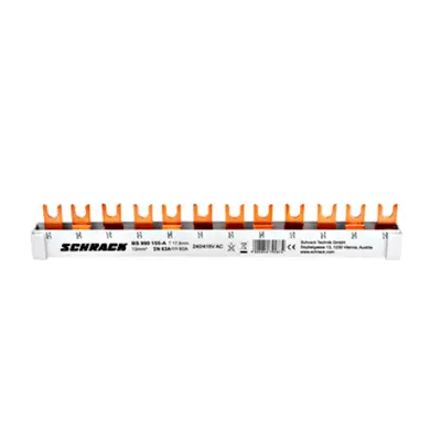 Baretă, 12xMCB1p sau 4xMCB3p, 12 module, 10 mm²