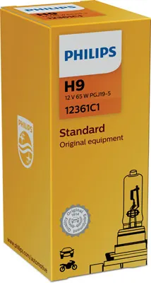 Bec Far H9 Pgj19-5 65W 12V Vision Philips