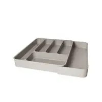 Organizator de tacâmuri gri ajustabil din plastic 39 x 43,5 cm – Brandani