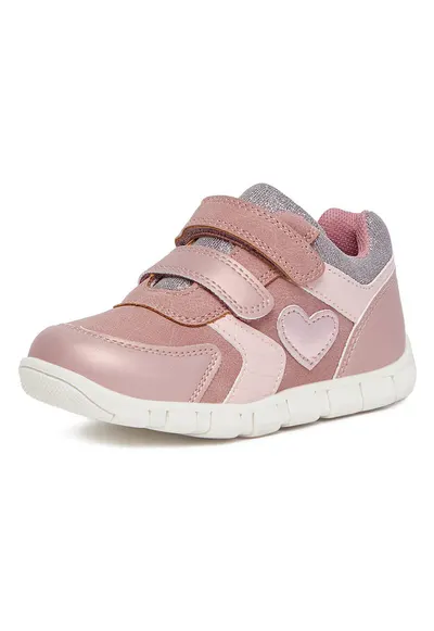 Pantofi sport copii - roz - material sintetic - inchidere velcro