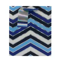 Punga cadou M hartie navy chevron