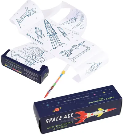 Set mic de colorat Rex London - Epoca spațială