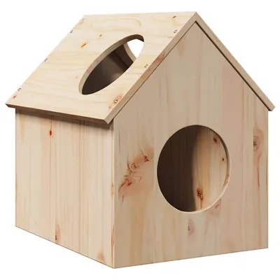 Gossi casa pentru pisici 41x50x50 cm din lemn masiv de pin