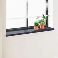 vidaXL Prag de fereastră Antracit cu fibră de lemn 160 x 35 x 4,5 cm