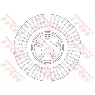 Disc frana TRW DF6146S