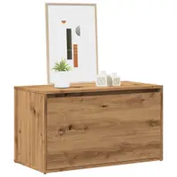 Gossi banca de hol, stejar artizanal, 80x40x45 cm, pal