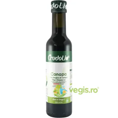 Ulei din Seminte de Canepa Crudolio Ecologic/Bio 250ml