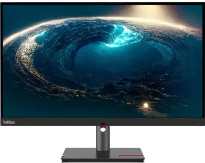 Monitor IPS LED Lenovo ThinkVision 31.5inch P32pz-30, UHD (3840 x 2160), HDMI, DisplayPort, Pivot (Negru)