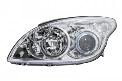 Far stanga (H1 H7, reglaj electric, fundal cromat) HYUNDAI I30