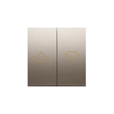 Component dublu pentru mecanisme: SZP1WM, gold mat metalic