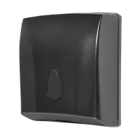 Distribuitor de prosoape de hartie pliate, negru Sanela