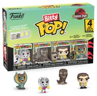 Set de figurine mini Funko Bitty POP! Movies: Jurassic Park - 4 Pack (Series 3)