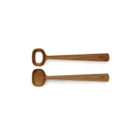 Tacâmuri din lemn pentru salată Kähler Design Hammershoi