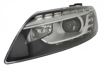 Far stanga (D3S LED, electric, cu motor) potrivit AUDI Q7 4L 05.10-08.15