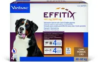 Antiparazitar extern pentru caini intre 40-60 kg Effitix XL, 4 pipete, EXPIRA 31.08.2026
