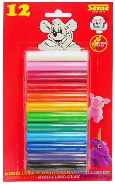 Plastilina Sense – 12 culori