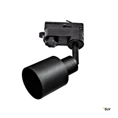 PURI TRACK QPAR51 glass, black 50W, incl. 3-circuit adapter